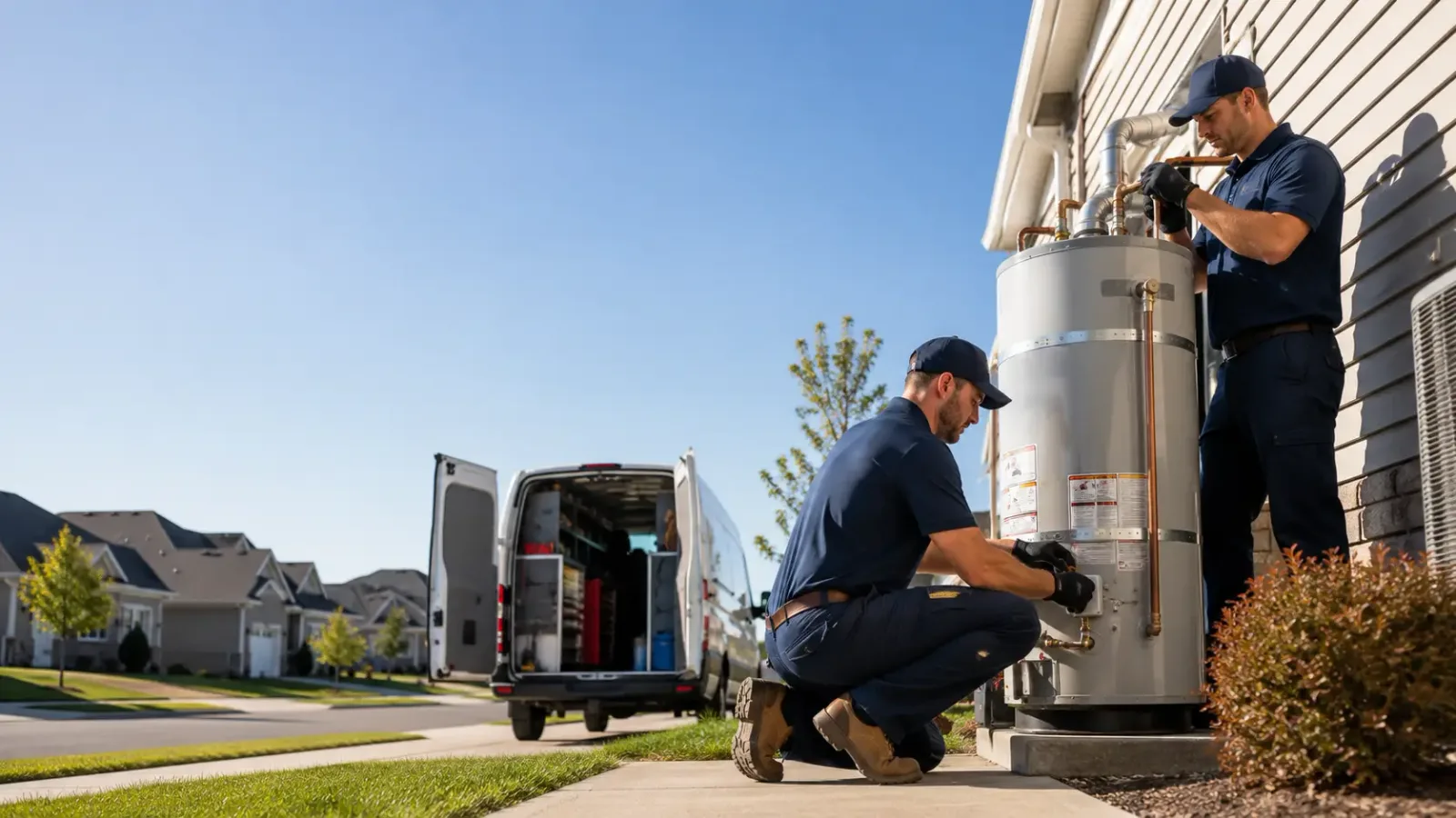 Water Heater Installation in Valentines, VA